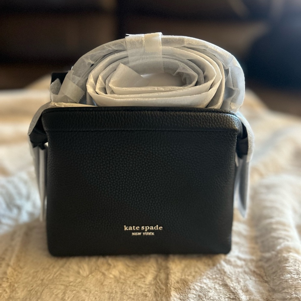 Kate Spade Black Pebbled Leather Bag